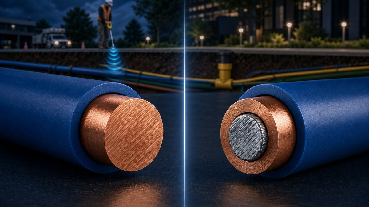 Solid Copper vs Copper-Clad Steel Tracer Wire: Which Should You Buy?