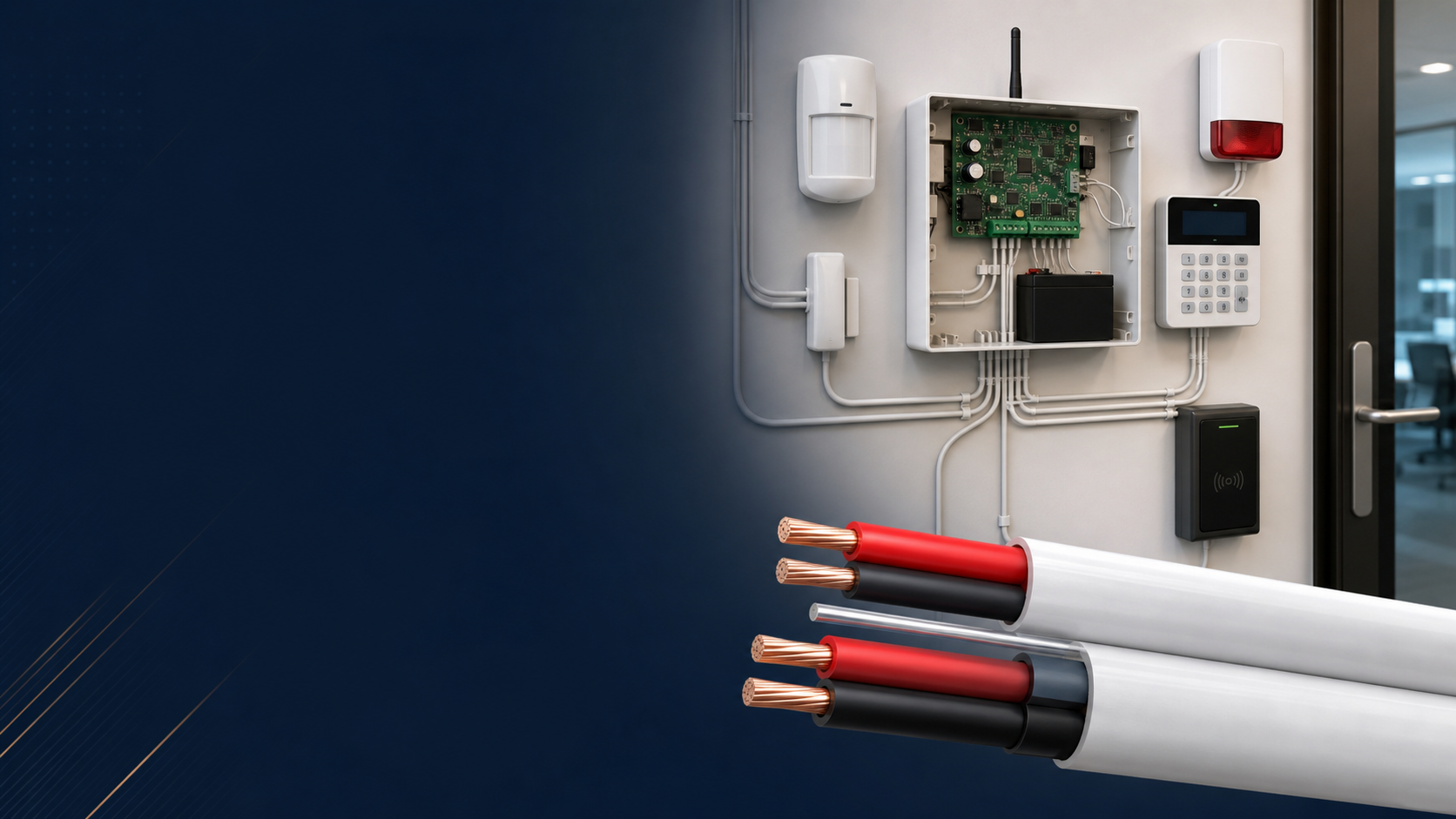 Security Sound Alarm Cable