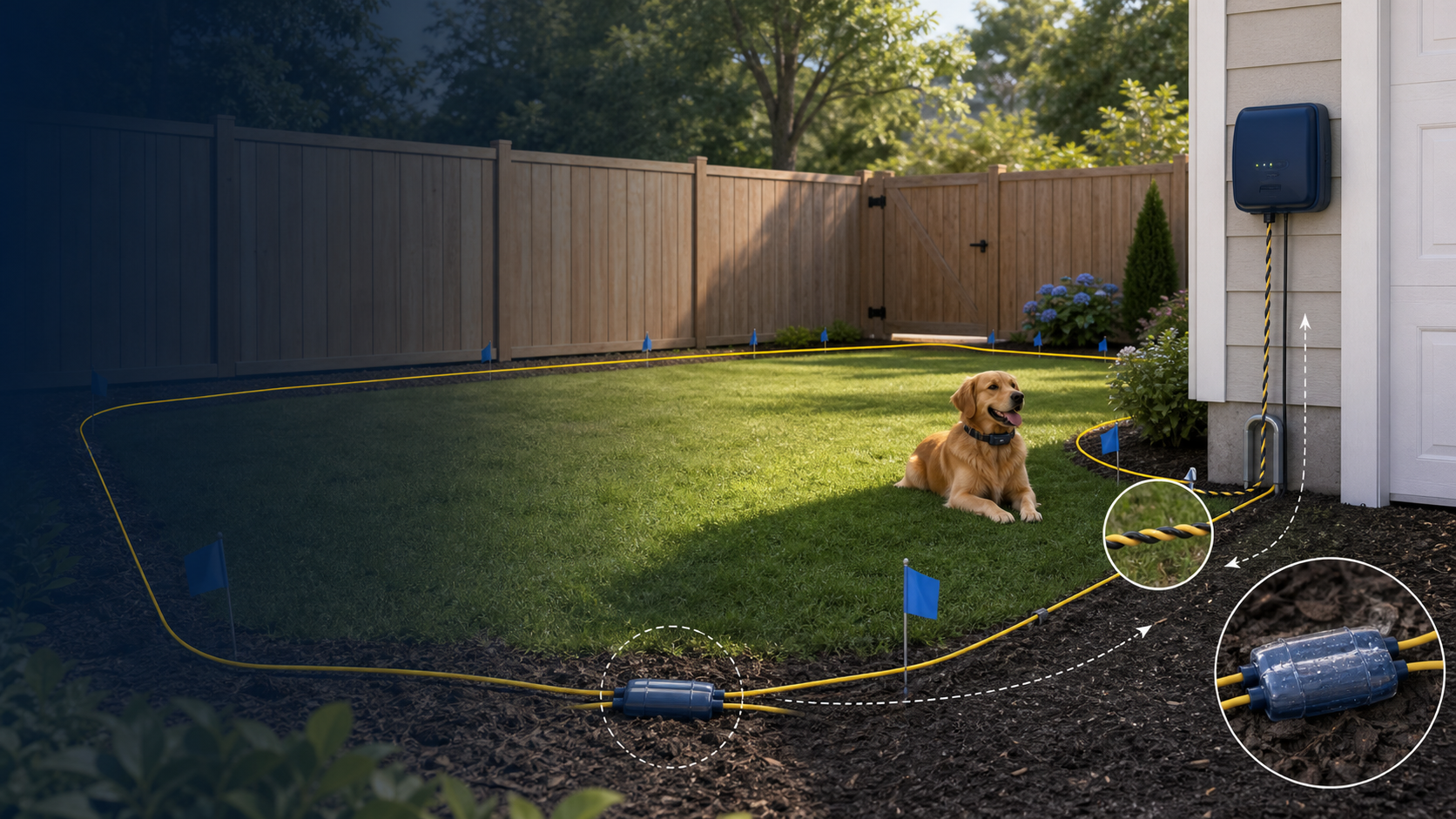 Dog Fence Boundary Wire